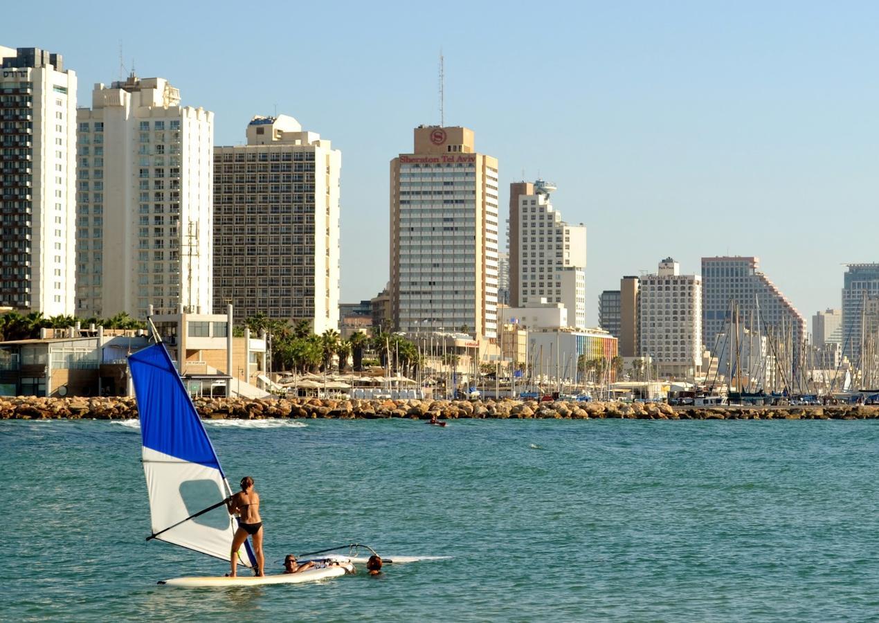 Crown Sea Apart Hotel Tel Aviv Bagian luar foto